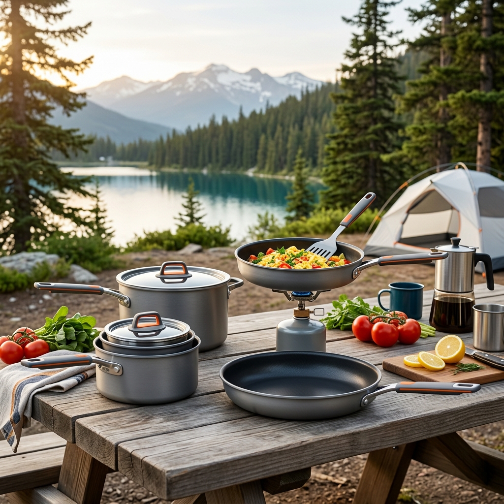 Best Non-Stick Camping Cookware Sets (2026) - Lightweight & Durable
