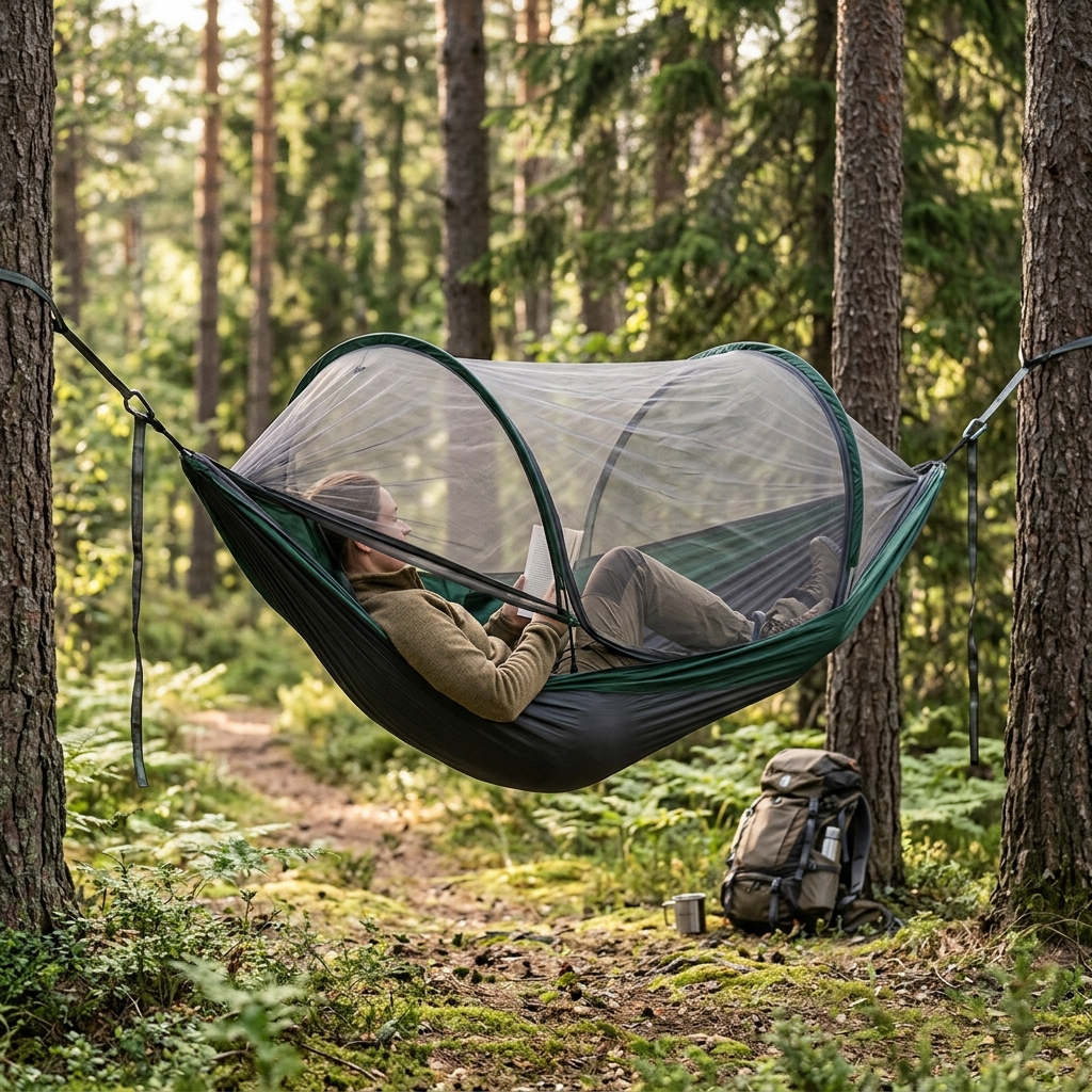 Best Camping Hammocks with Mosquito Nets (2026 Guide)