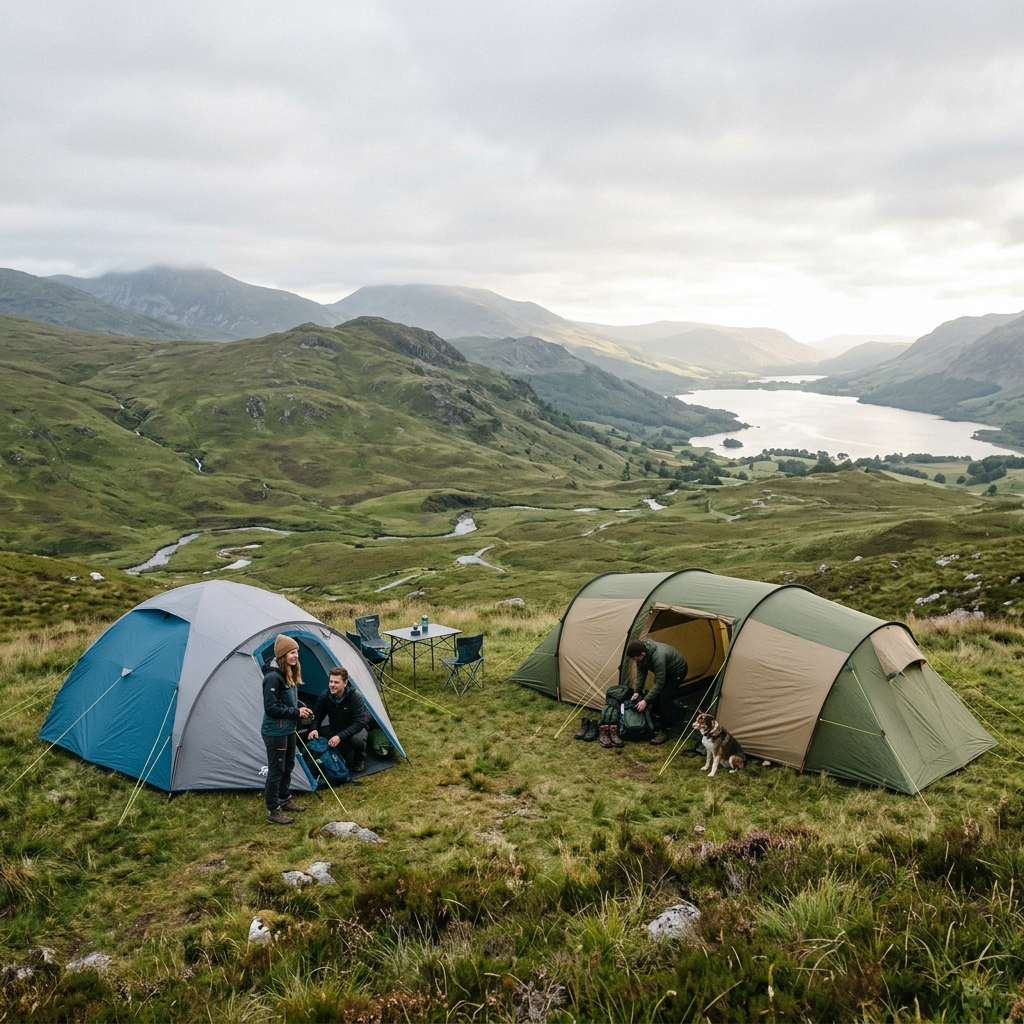 Dome Tent vs Tunnel Tent: Which is Best for Your UK Camping Trip in 2026?
