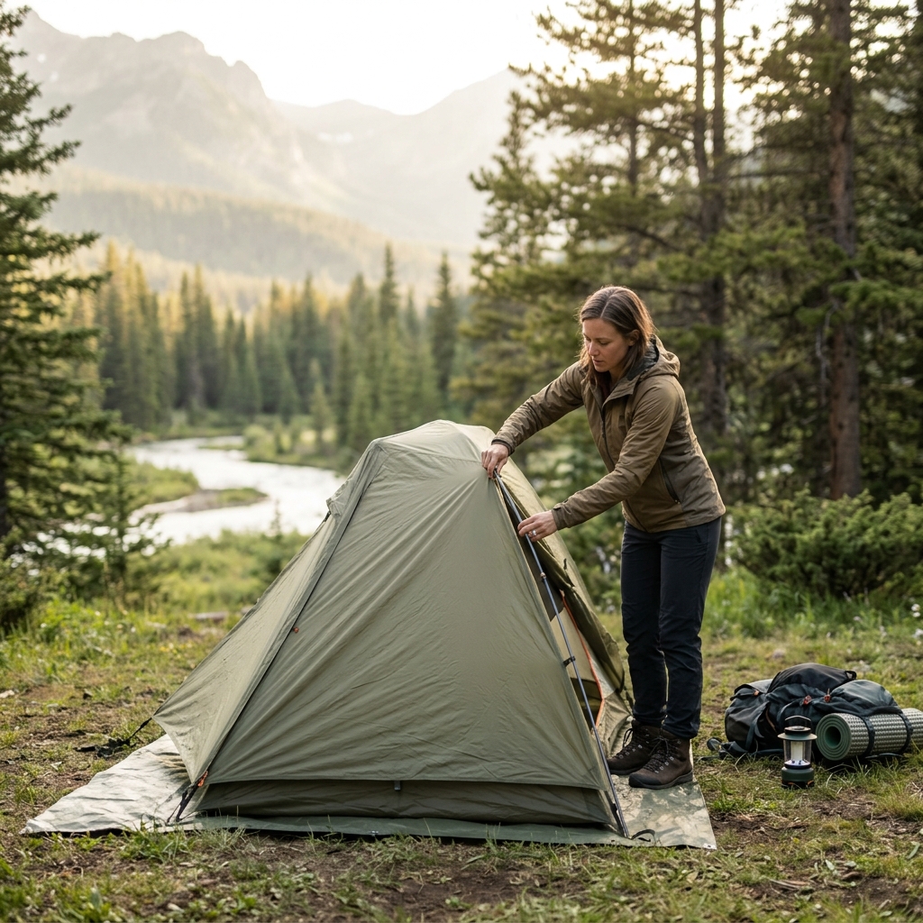 How to Pitch a Tent Alone: A Comprehensive Guide for Solo Campers (2026)