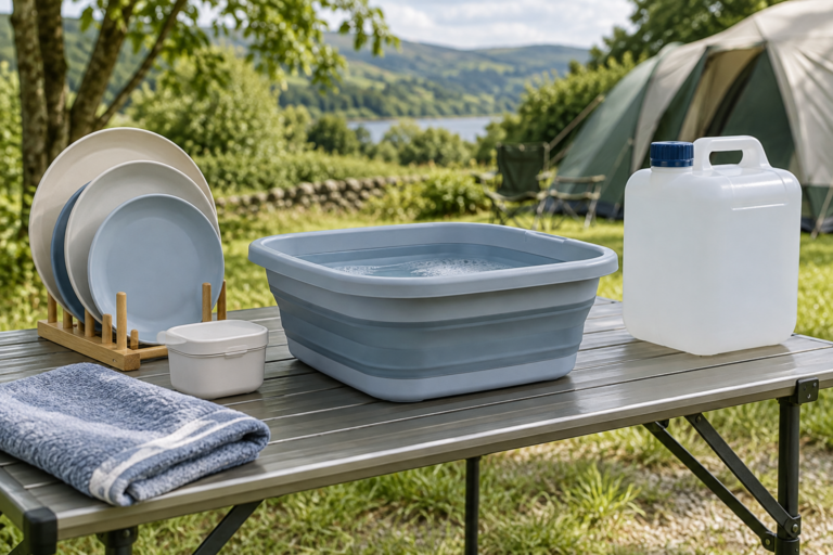Camping Handwashing Station: A Simple Setup With Running Water